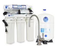 WECO VGRO-75PMP High Efficiency Reverse Osmosis Drinking Water Filtration System with Booster Pump