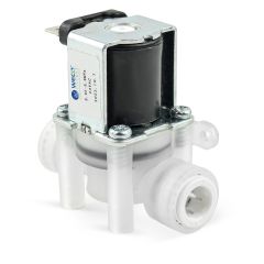 WECO Solenoid Valve for Water Filter Units - 24 VAC - 3/8" Quick Connect - Normally Closed