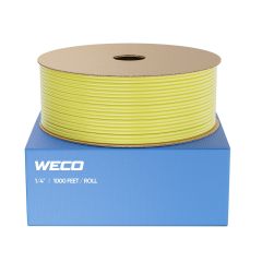 1/4" O.D. Yellow Poly Tubing 1000 FEET / ROLL