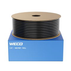 3/8" O.D. Black Poly Tubing 500 FEET / ROLL