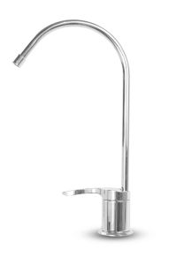 US Style Chrome Plated Horizontal Turn Handle RO Drinking Water Faucet - Made in U.S.A.