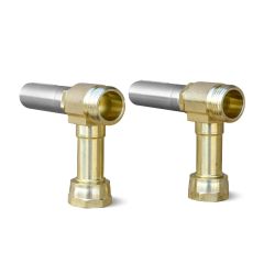 Water Hammer Arrestor 3/4" GHT Male & 3/4" GHT Female Brass & 304 Stainless Steel