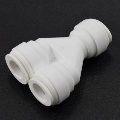 WECO Two Way Connector - 3/8" Quick Connect for Water Filters