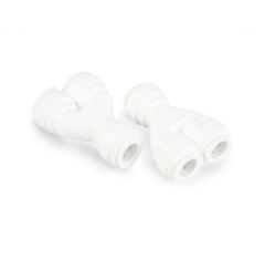 WECO Two Way Connector - 3/8" Quick Connect