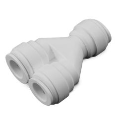 WECO Two Way Connector - 3/8" Quick Connect for Water Filters