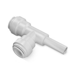 3/8" Tube x 3/8" Tube X 3/8" Stem Run Tee