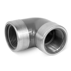 1" FPT PVC Schedule 80 Reinforced 90-Degree Elbow 