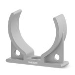 2.5"- Single White Clip - Membrane to Bracket