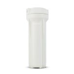 Hydronix NSF Certified 10" White Body, White Flat Cap -1/4" Female NPT In/Out RO Housings