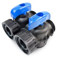 Fleck High Flow Plastic Bypass for 5810 & 5812 Softener & Backwash Control Valves