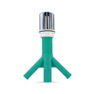 Dishwasher Style Air Gap for RO w/¼” Push Connection, Chrome Color