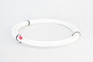 3/8" White Polypropylene Water Filtration Tubing - 10 ft