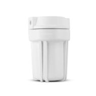 Hydronix 5" White Body, White Flat Cap -1/4" Female NPT In/Out RO Housings