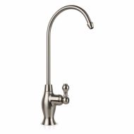 Hydronix Lead Free EC32 Elegant Ceramic Faucet - 3” Shank - Brushed Nickel