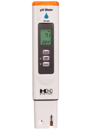 HM Digital PH-80 pH HydroTester, 0-14 pH Range, 1 pH Resolution, +/- 2% Readout Accuracy