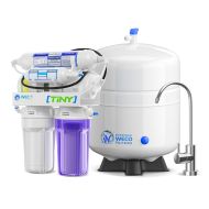 WECO TINY-150ALK Compact Undersink Reverse Osmosis Water Filtration System with pH Neutralizer Filter