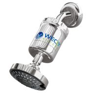 WECO Multi Stage Dechlorinating Shower Filter with Shower Head - Chrome