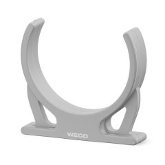 2.5"- Single White Clip - Membrane to Bracket