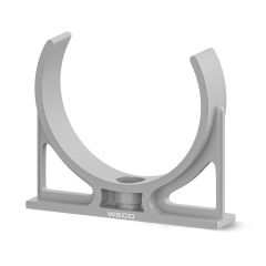 3.5"- Single White Clip - Membrane to Bracket