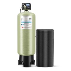 WECO FMS-2472 High-Efficiency Water Softener for Reducing Water Hardness with 1.5 Inch Full Flow Control Valve