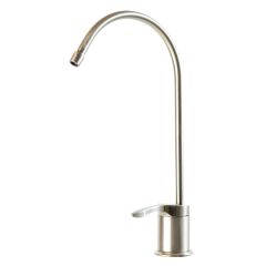 US Brushed Nickel Horizontal Turn Handle RO Drinking Water Faucet - Made in U.S.A.