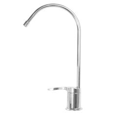 US Style Chrome Plated Horizontal Turn Handle RO Drinking Water Faucet - Made in U.S.A.