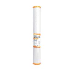 PureT 0.5 micron 20" x 2.5" Coconut Shell Activated Carbon Block Filter for Chloramines Reduction