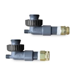 CK Elbow Assembly with Garden Hose Thread Male & Female Couplings