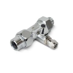 WECO Universal Angle Stop Valve Adapter with 1/4" Tube Outlet