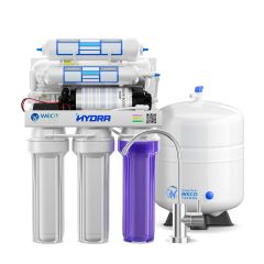 WECO HYDRA-75ALKPMP Reverse Osmosis Drinking Water Filtration System with pH Neutralizer Cartridge and Booster Pump