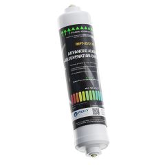 WECO IMPT-2512-38 Alkaline Inline Filter Cartridge - 3/8" Quick Connect Ports - Made in U.S.A.