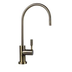 Hydronix Lead Free EC25 Elegant Ceramic Faucet - 3” Shank - Antique Brass