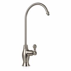 Hydronix Lead Free EC32 Elegant Ceramic Faucet - 3” Shank - Brushed Nickel