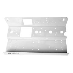3 Stage Standard Undersink Residential Slimline RO Housing Bracket with Pump Mount Space