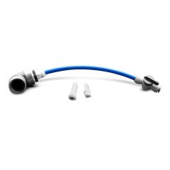 WECO Ball Valve Kit For 1" MNPT RO Tanks | Reduced To 1/2" Quick Connect With Optional 3/8" QC Reducer