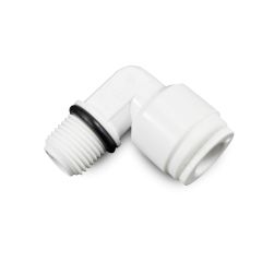 1/4" Tube x 1/8" NPTF Elbow Check Valve with O-Ring