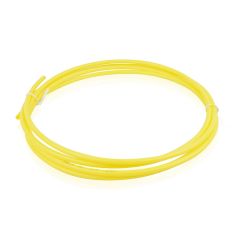 WECO 1/4" Yellow Polypropylene Water Filtration Tubing - 25 ft 