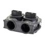 Fleck Plastic Bypass Valve for 5600 5800 & 9100 Softener/Filter Controllers, Less Yoke.