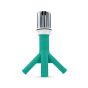 Dishwasher Style Air Gap for RO w/¼” Push Connection, Chrome Color
