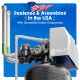 BWGAC-0948 Whole‑house 9×48 backwashing carbon filter system with 12x40 acid‑washed carbon for city water & well water