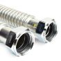 5810 & 5812 Stainless Steel Flex Line Pair (Two) 24 Inches Long x 1