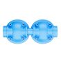 WECO High Pressure Twin Blue Housing for Standard 2.5
