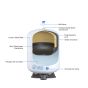ROT-10 Reverse Osmosis Water Storage Tank - Total Capacity 10 Gal & appx. 6 Gal Usable Capacity