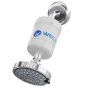 WECO Multi Stage Dechlorinating Shower Filter with Shower Head - White