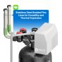 BWGAC-1054 Whole‑house 10x54 backwashing carbon filter system with 12x40 acid‑washed carbon for city water & well water