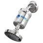WECO Multi Stage Dechlorinating Shower Filter with Shower Head - Chrome