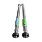 1-Inch  FNPT x ClackQC 24-Inch Long Stainless Steel Flexible Connector Pair (2 Hoses)
