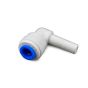 1/4” Stem x 1/4” Tube Plug In Elbow	 Fitting for Water Filters