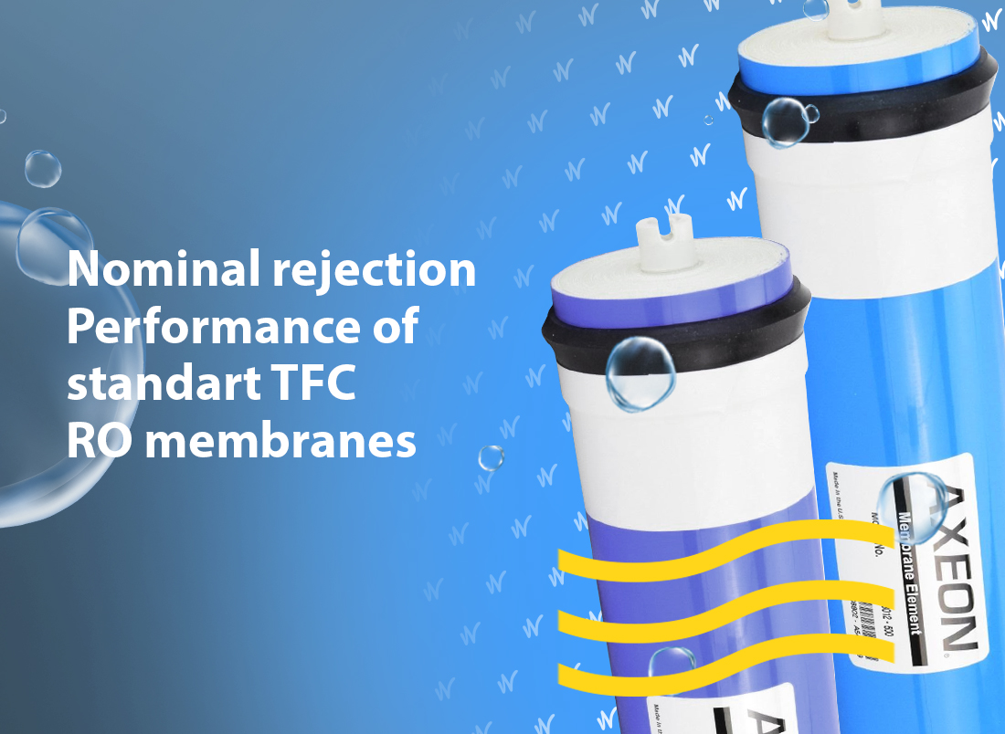 Nominal Rejection Performance of Standard TFC Reverse Osmosis Membranes