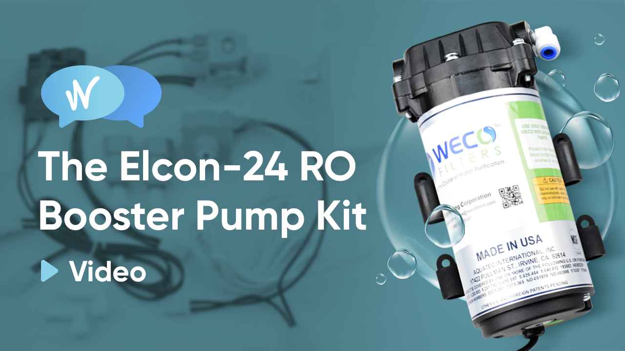 Installing the ELCON-24 RO Booster Pump Kit - Video